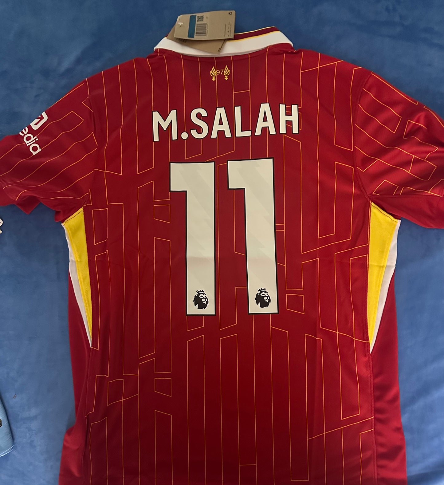 LIVERPOOL ADULT MEDIUM 24/25 Liverpool Mo Salah Home Red