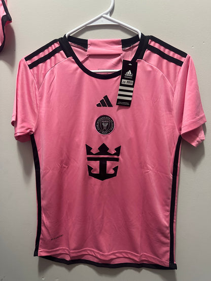 Inter Miami YOUTH MEDIUM Lionel Messi Home Pink Jersey