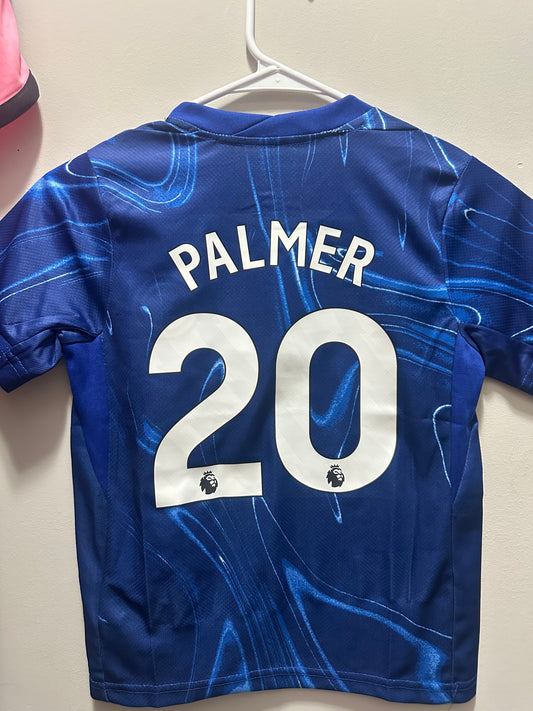 CHELSEA YOUTH Cole Palmer Home Jersey YOUTH X-SMALL 4/5 year old