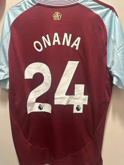 ASTON VILLA - Adult Large - Home ONANA