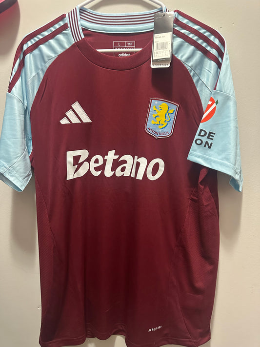 ASTON VILLA - Adult Large - Home John Mcginn