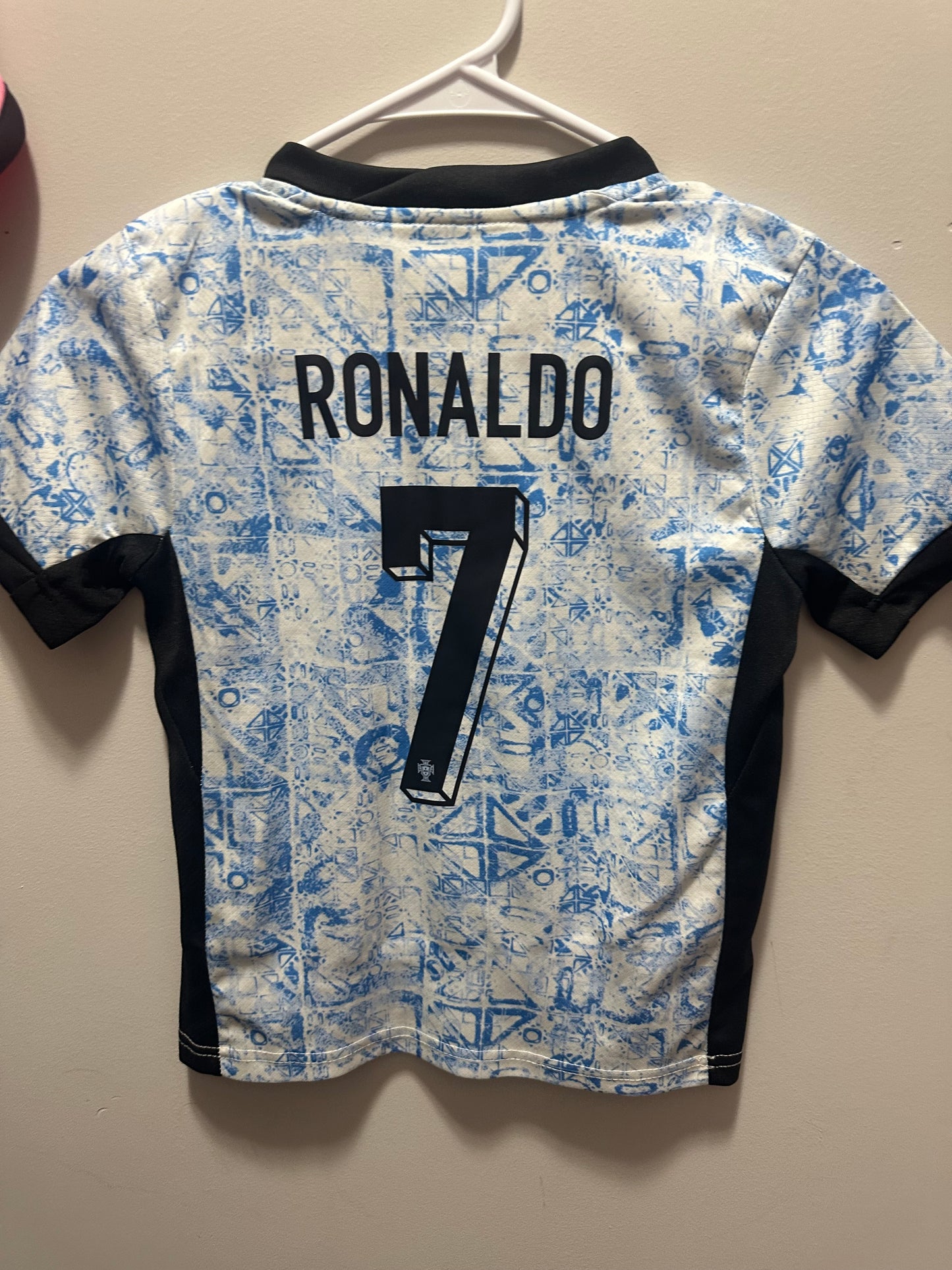 PORTUGAL Youth 6/7 yr old Ronaldo Blue Away