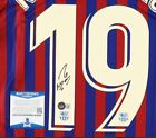 BARCELONA Sergio Kun Aguero HAND SIGNED Nike Autographed Barcelona FC Jersey Beckett BAS