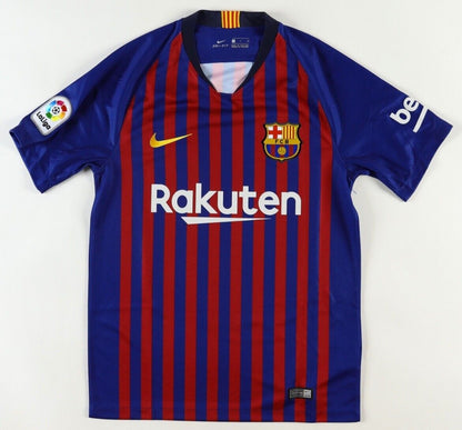 BARCELONA Sergio Kun Aguero HAND SIGNED Nike Autographed Barcelona FC Jersey Beckett BAS
